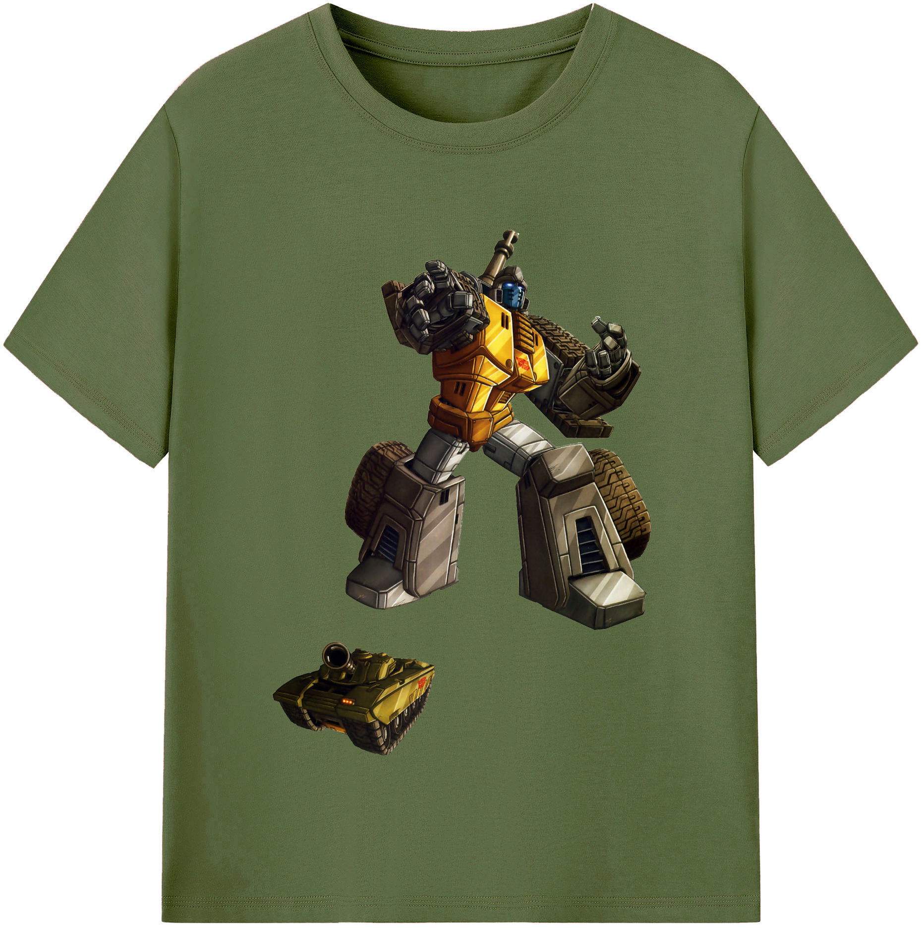 （画像用）  綿100％半袖Tシャツ（フロントプリント）